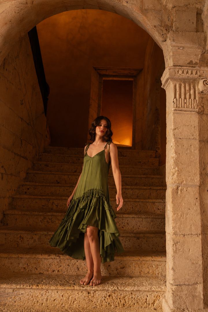 HAZZEL MIDI SLIP