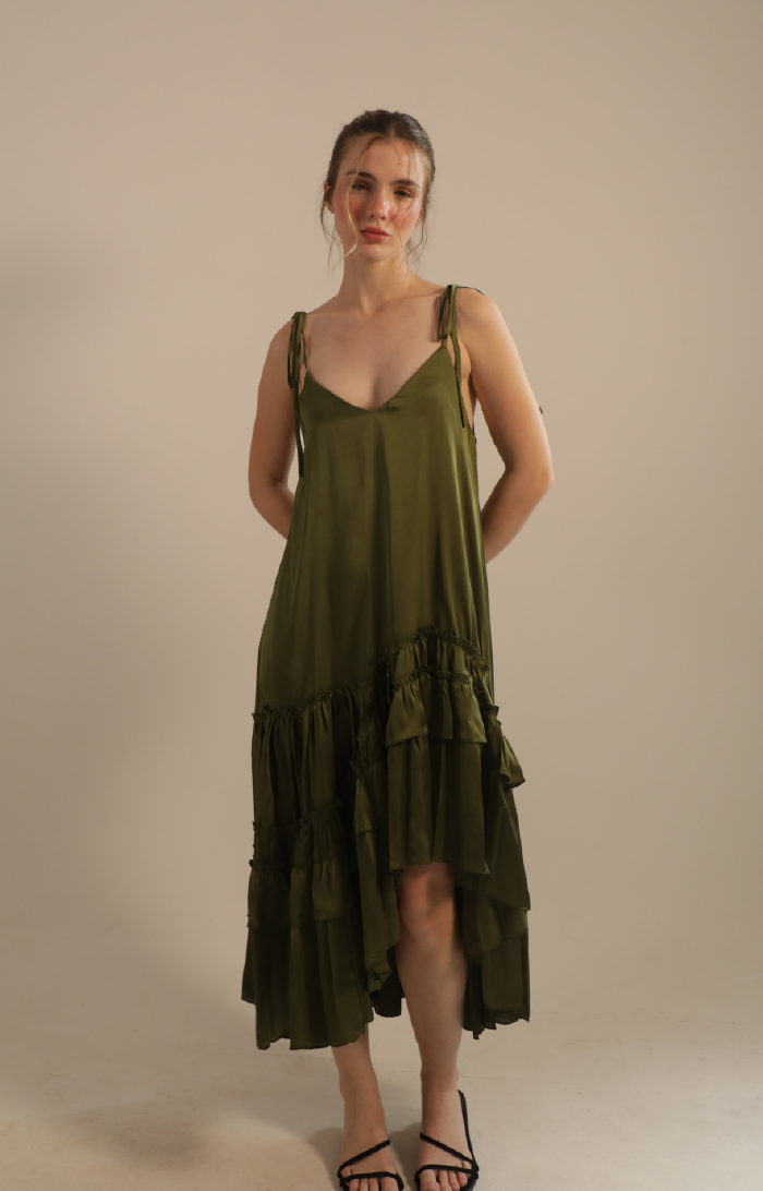 HAZZEL MIDI SLIP